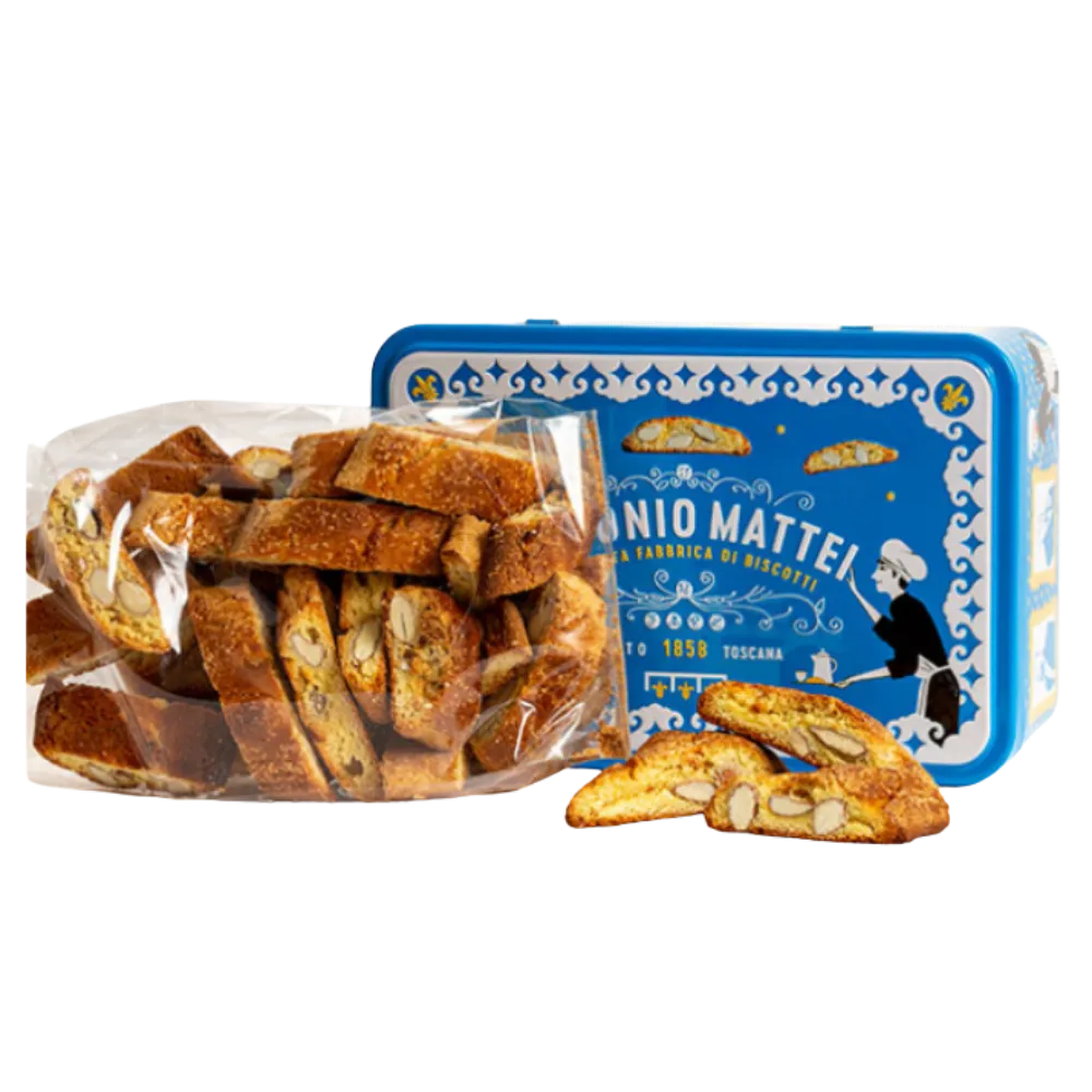 Antonio Mattei 아몬드 비스코티 레나토 틴 300g