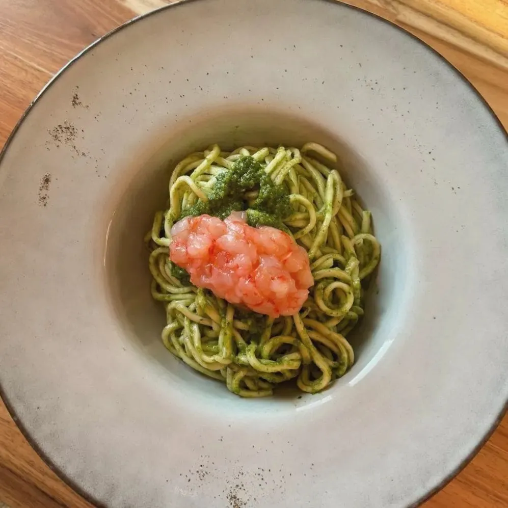 키타라 페스토 새우