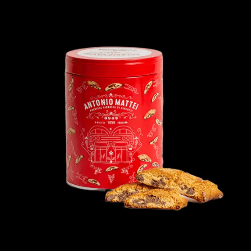 Biscotti con Cioccolato — Latta Amerigo 125g