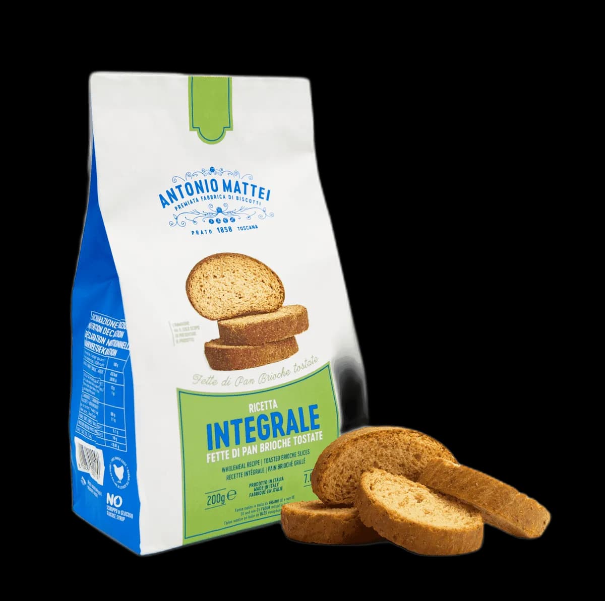 안토니오마테이 통밀 브리오쉬 슬라이스 200g