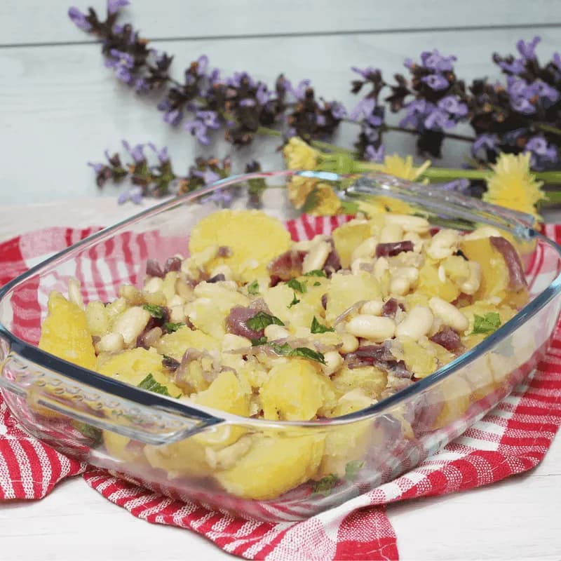 카넬리니빈 채소 요리